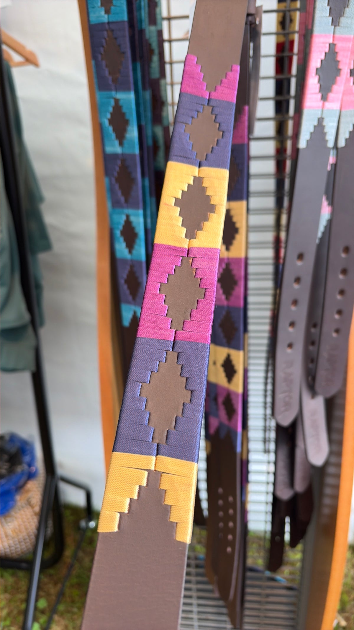 Raptor Leather Polo Belt