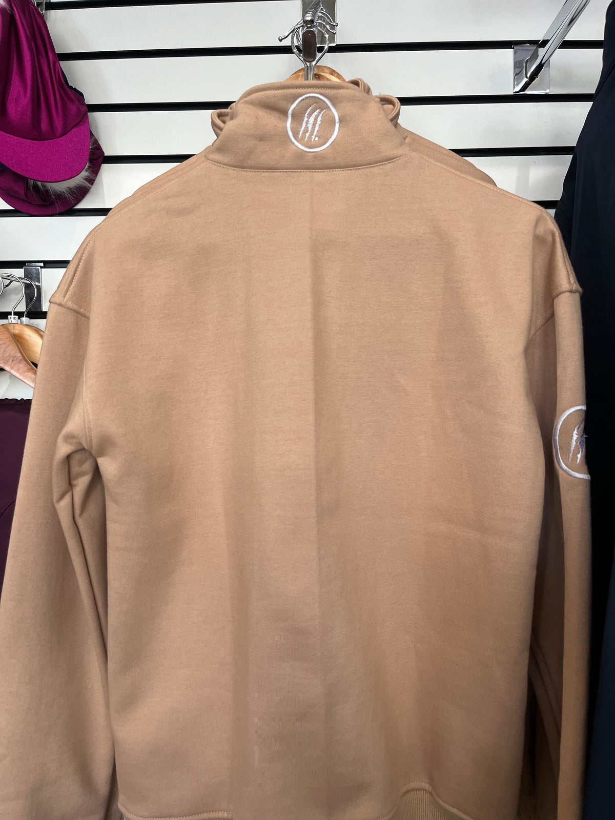 Raptor 1/4 zip Bracchio Beige Jumper