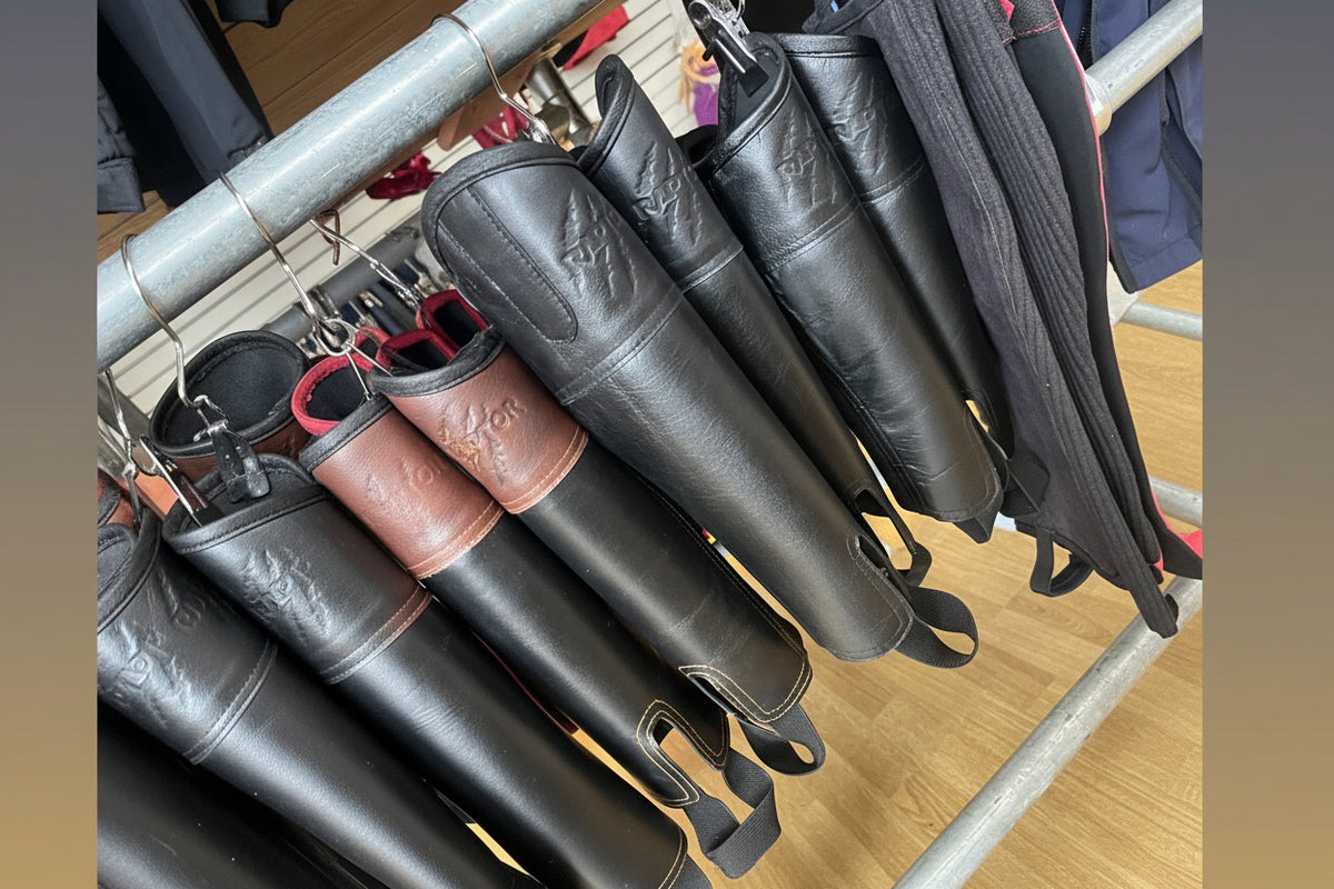 Raptor Leather Half Chaps
