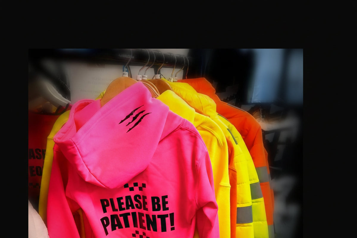 Raptor Glo Hood - Neon Hoodies Kids & Adults Sizes