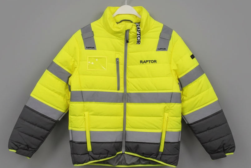 Raptor Hi Viz Puffa Jacket