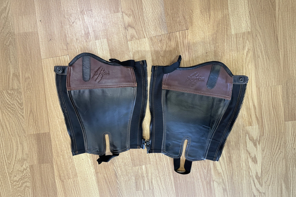 Raptor Leather Half Chaps
