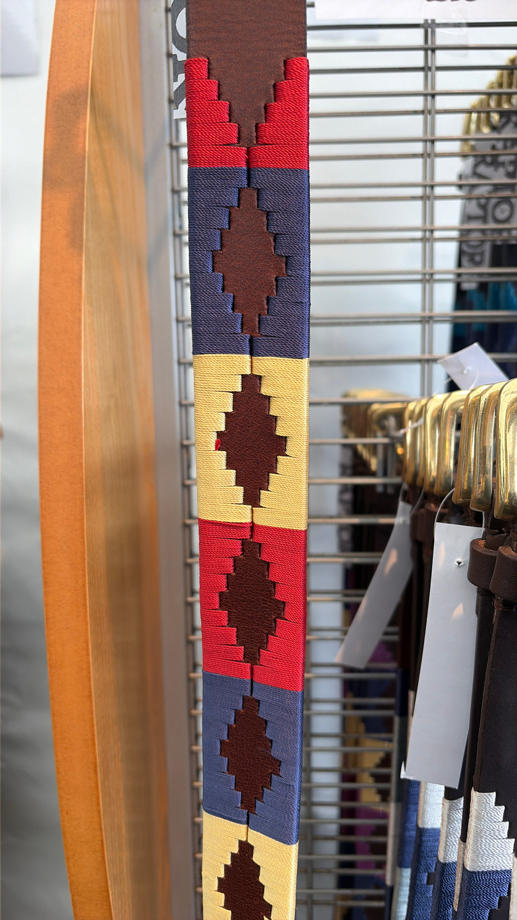 Raptor Leather Polo Belt