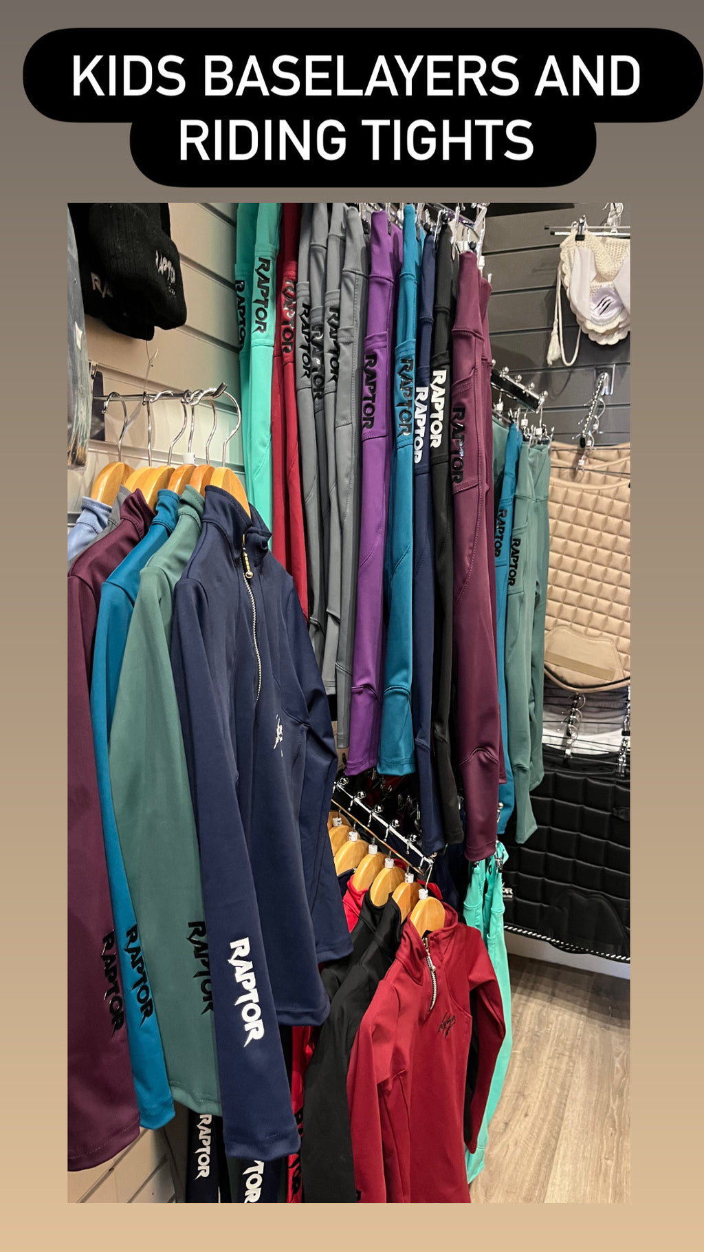 Raptor Kids Baselayers
