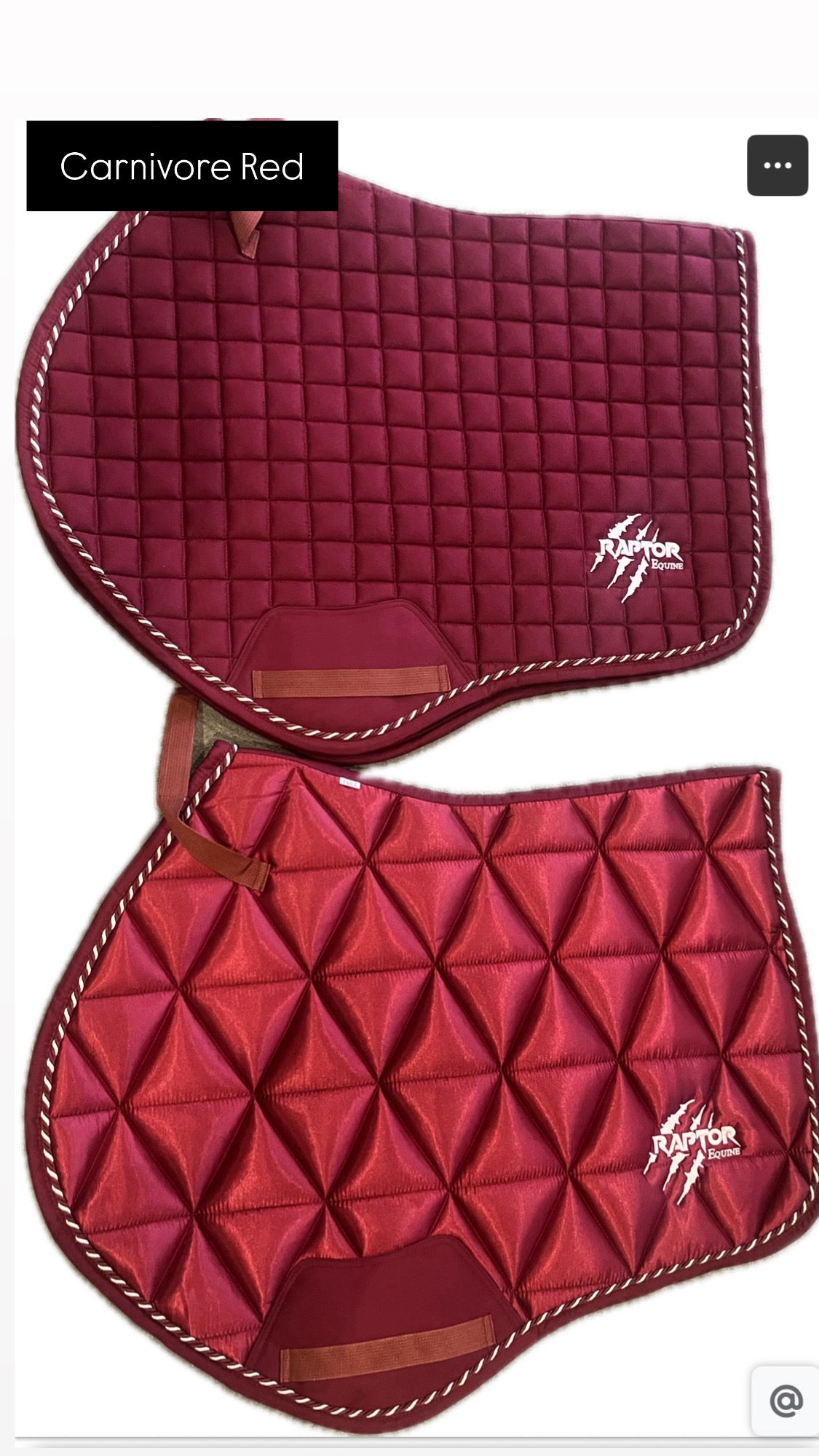 Raptor Saddlepad Cotton