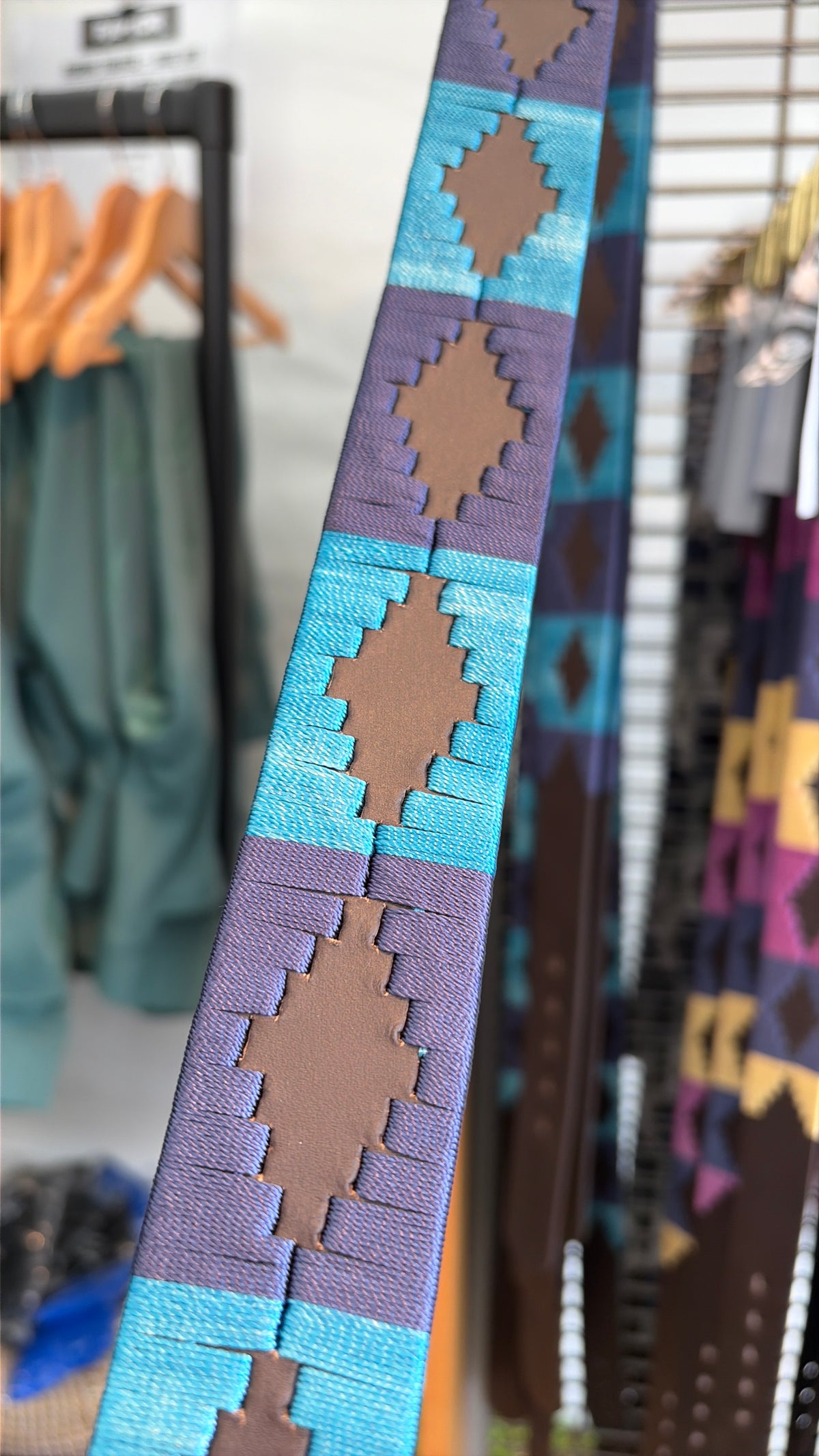 Raptor Leather Polo Belt