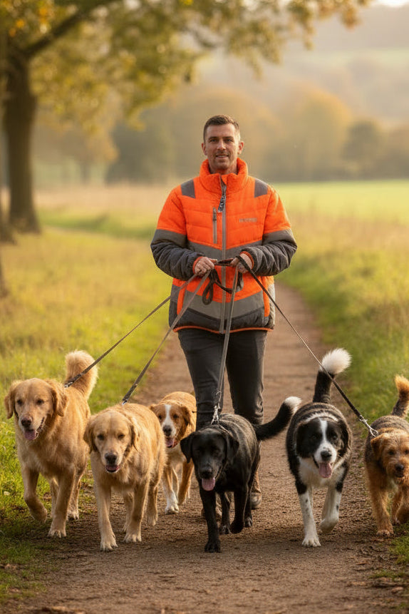 Raptor Hi Viz Puffa Jacket