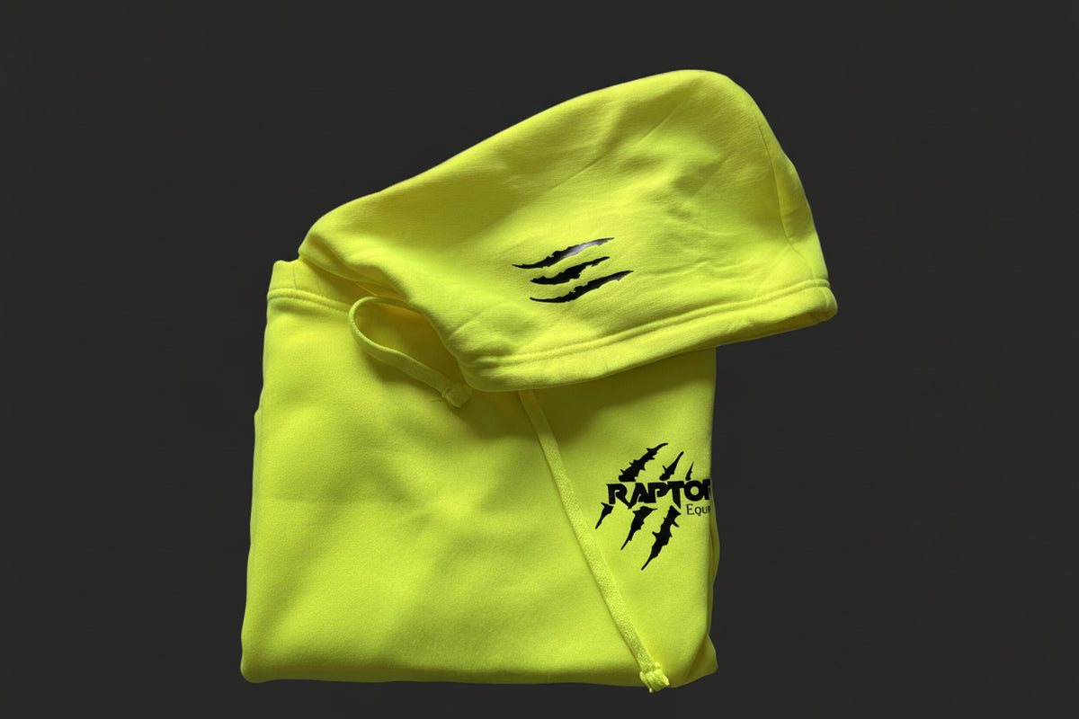 Raptor Glo Hood - Neon Hoodies Kids & Adults Sizes