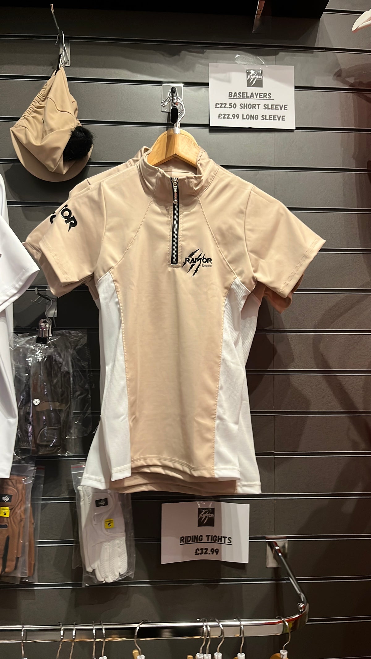 Raptor short sleeve baselayer Teen/Adults