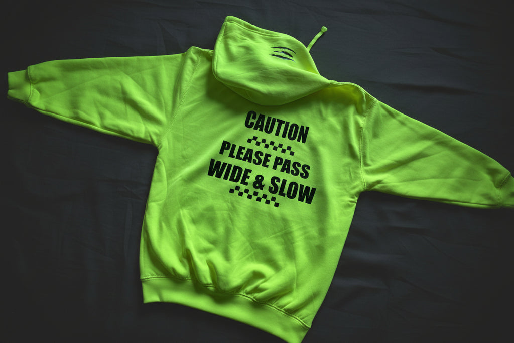 Raptor Glo Hood - Neon Hoodies Kids & Adults Sizes