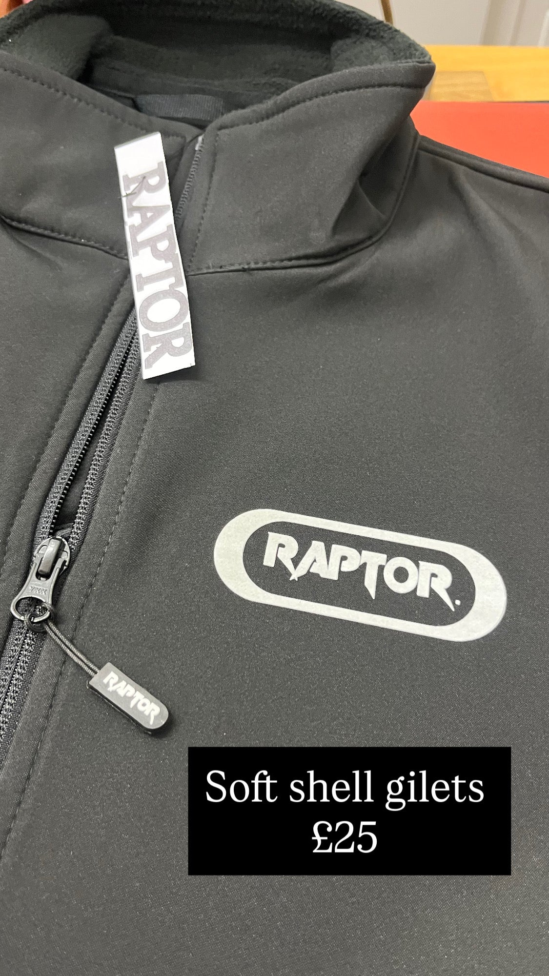 Raptor Soft Shell Gilet Teens/Adults