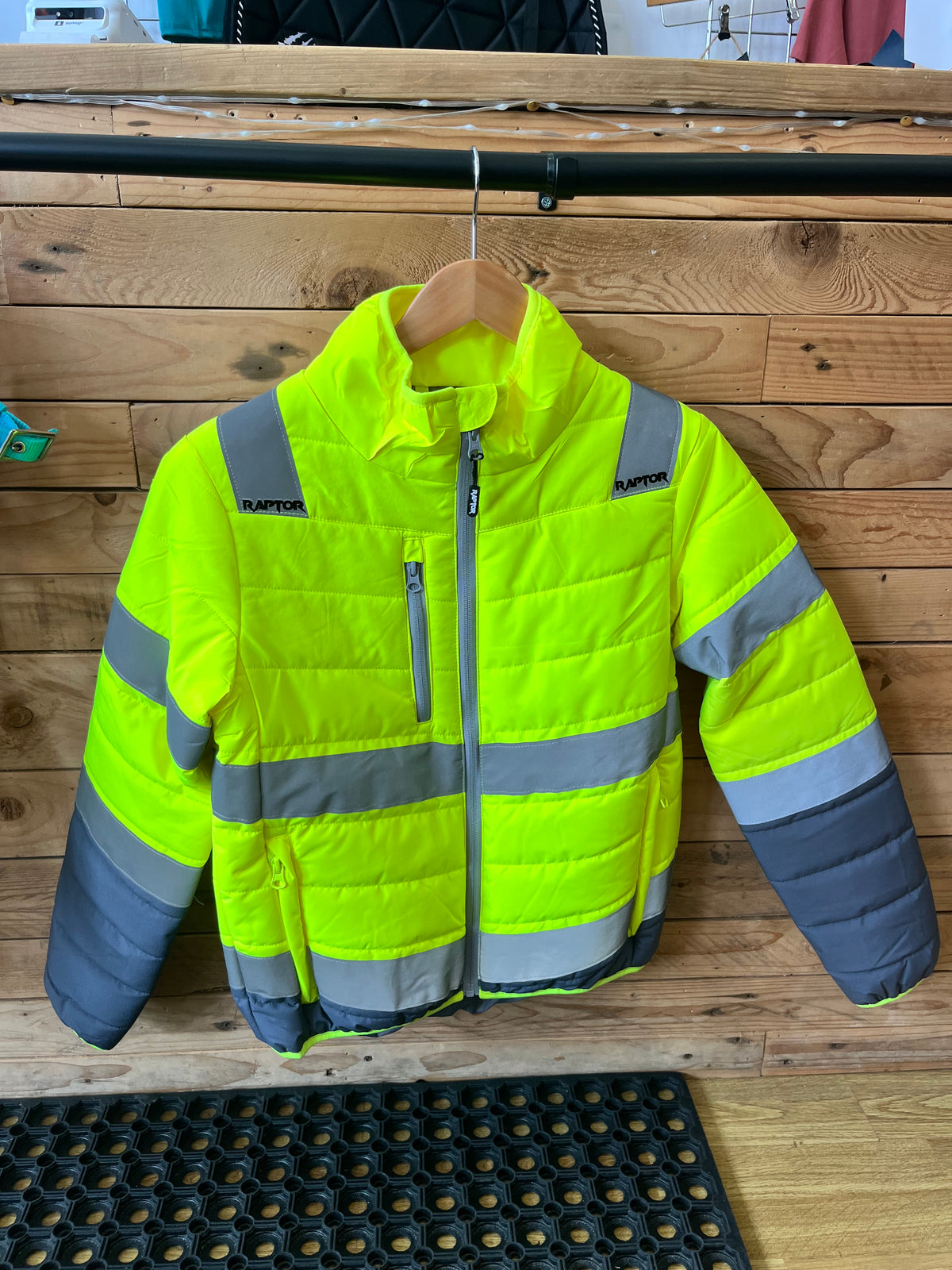 Raptor Hi Viz Puffa Jacket