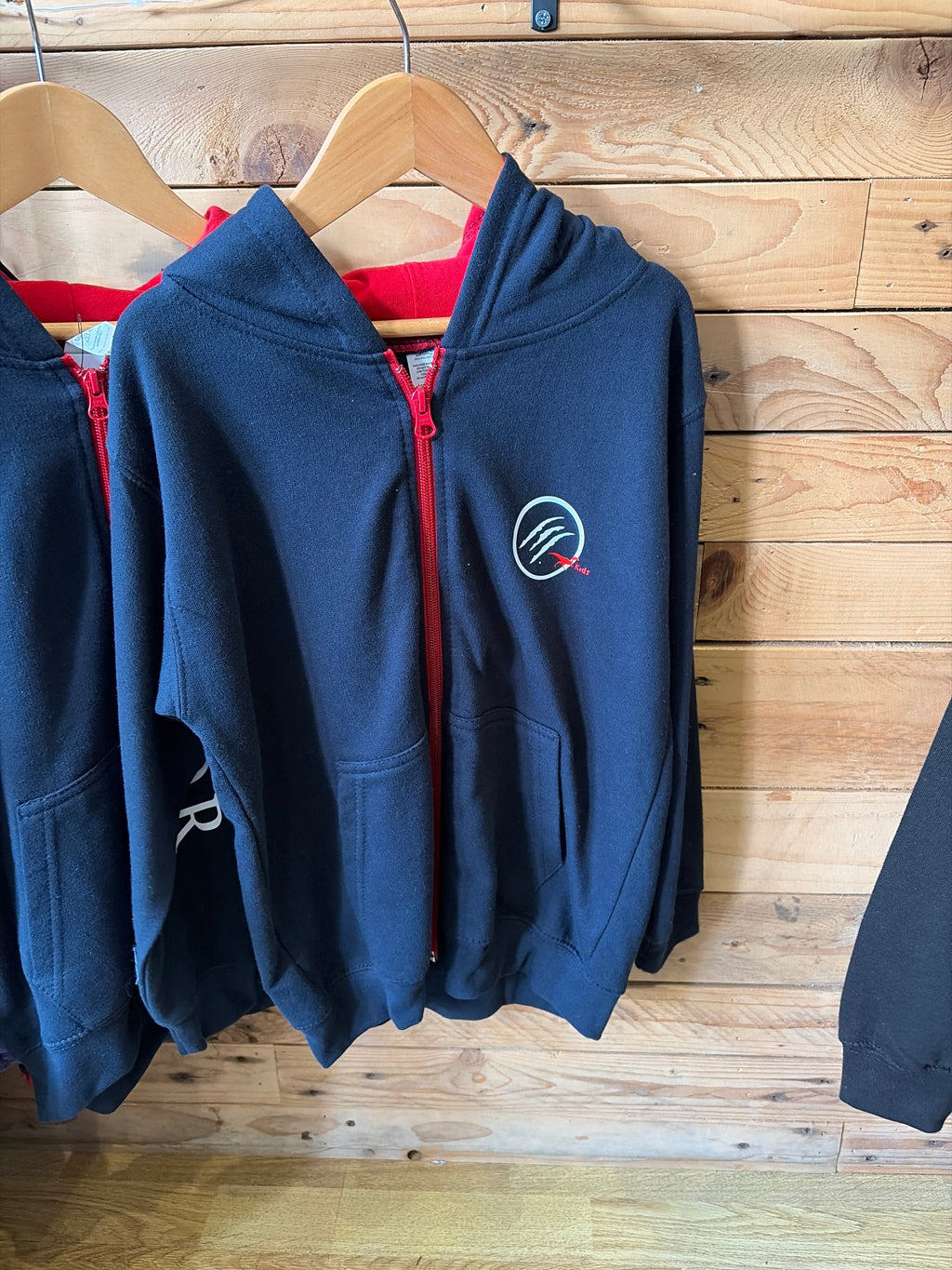 Raptor End Of Line - Kids age 7-8 Zip Up Hoodie