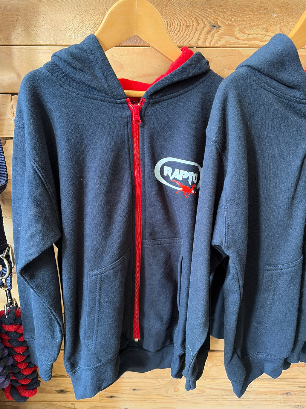 Raptor End Of Line - Kids age 7-8 Zip Up Hoodie