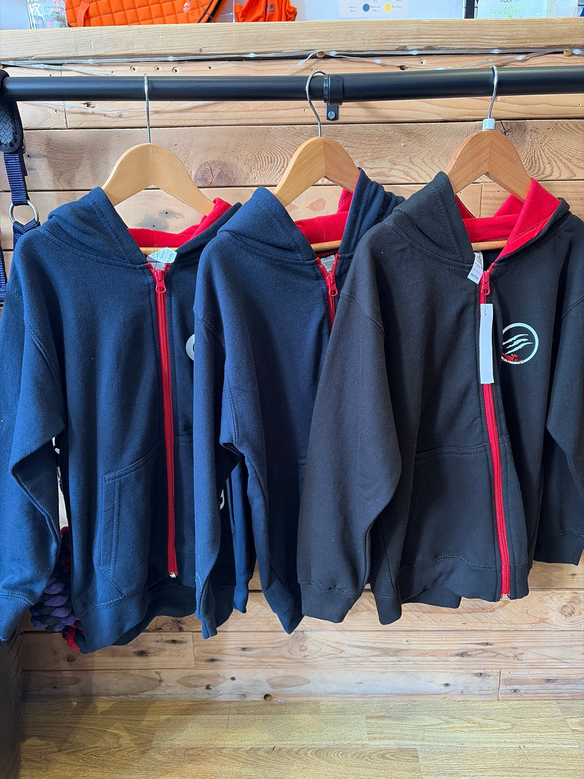 Raptor End Of Line - Kids age 7-8 Zip Up Hoodie