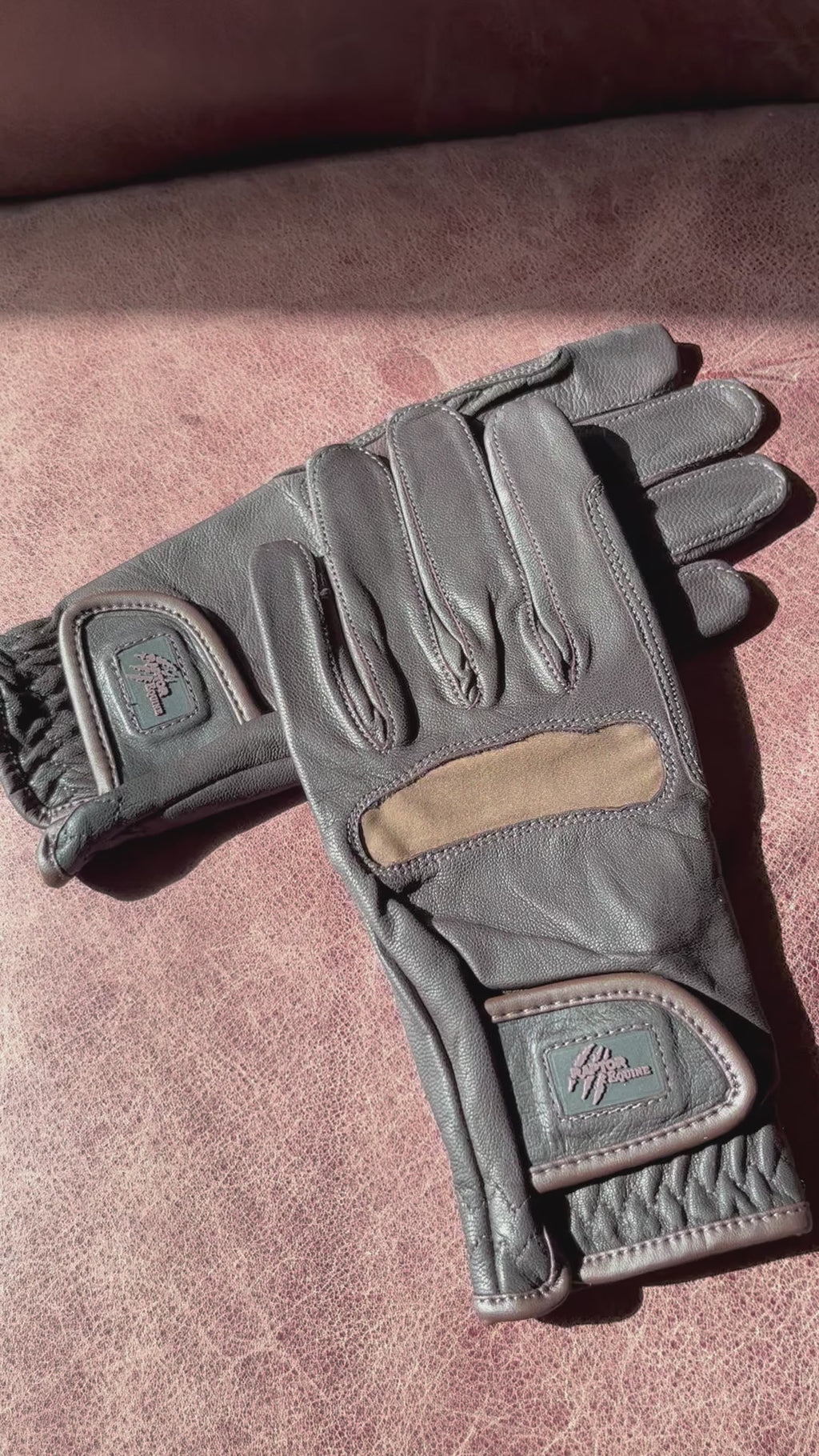 Raptor Leather Riding Gloves Adults
